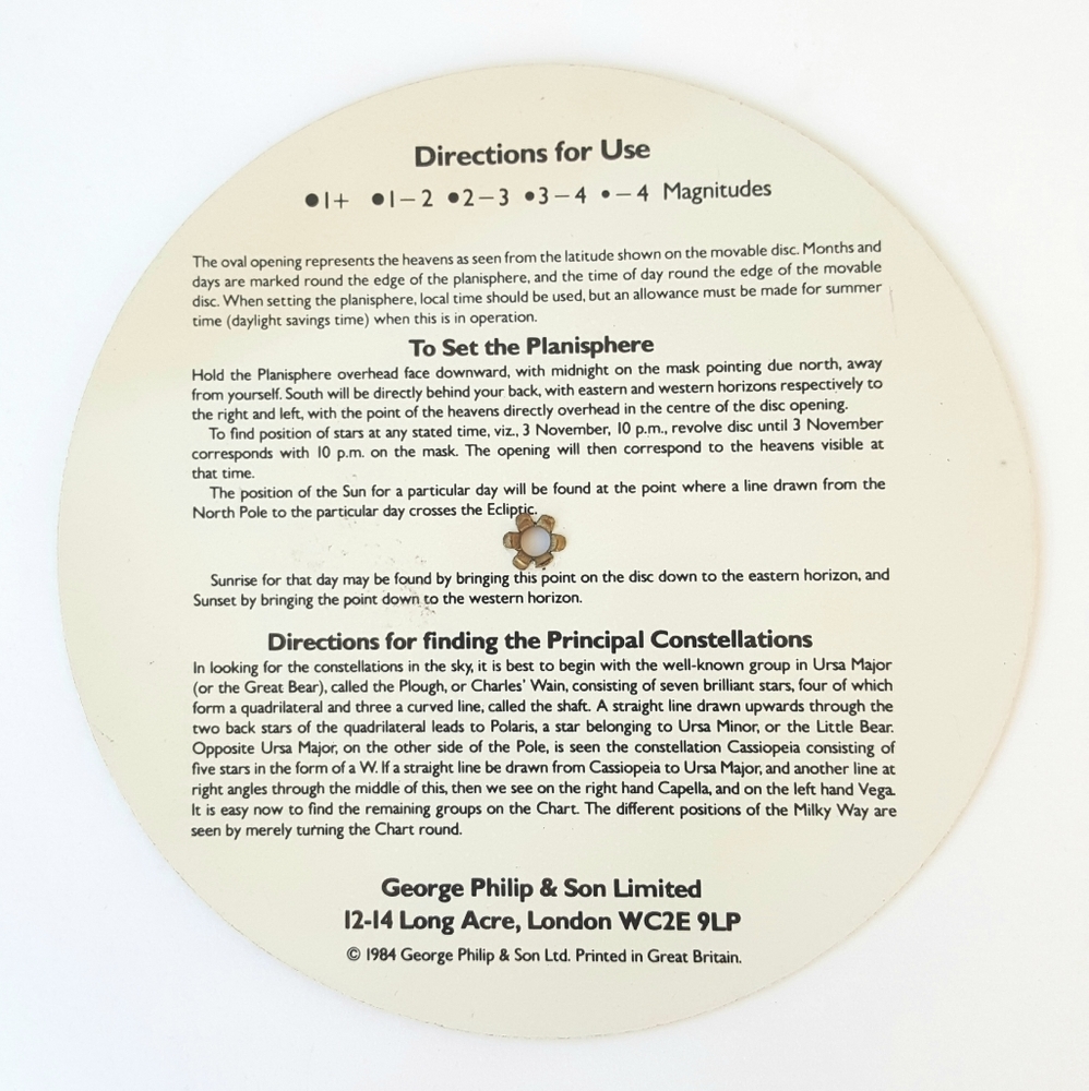 Planisphere Constellations Stars STEM Science Astronomy Planetarium Wheel - Picture 2 of 5